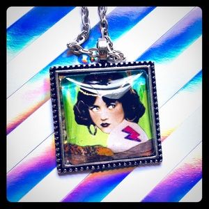 Star 🌟 Girl Original Print Pendant Necklace 💫